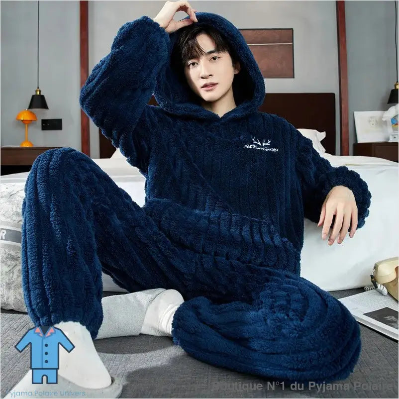 Pyjama Grenouillère Homme Polaire