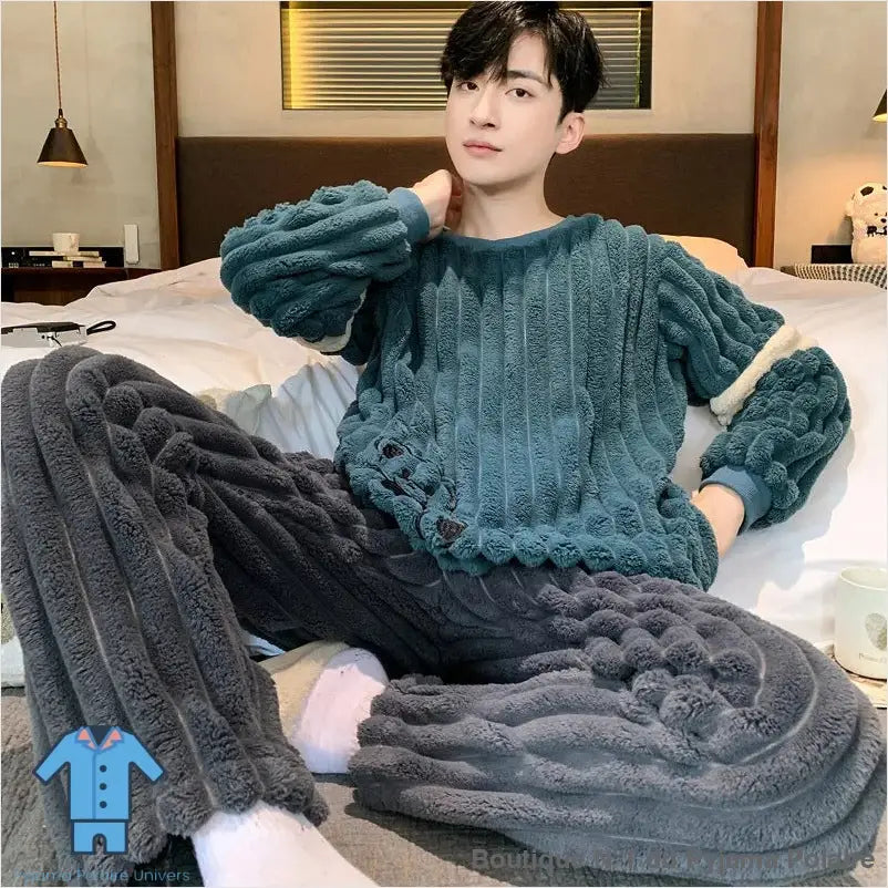 Pyjama Molleton Polaire Homme