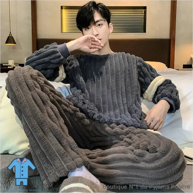 Pyjama Molleton Polaire Homme