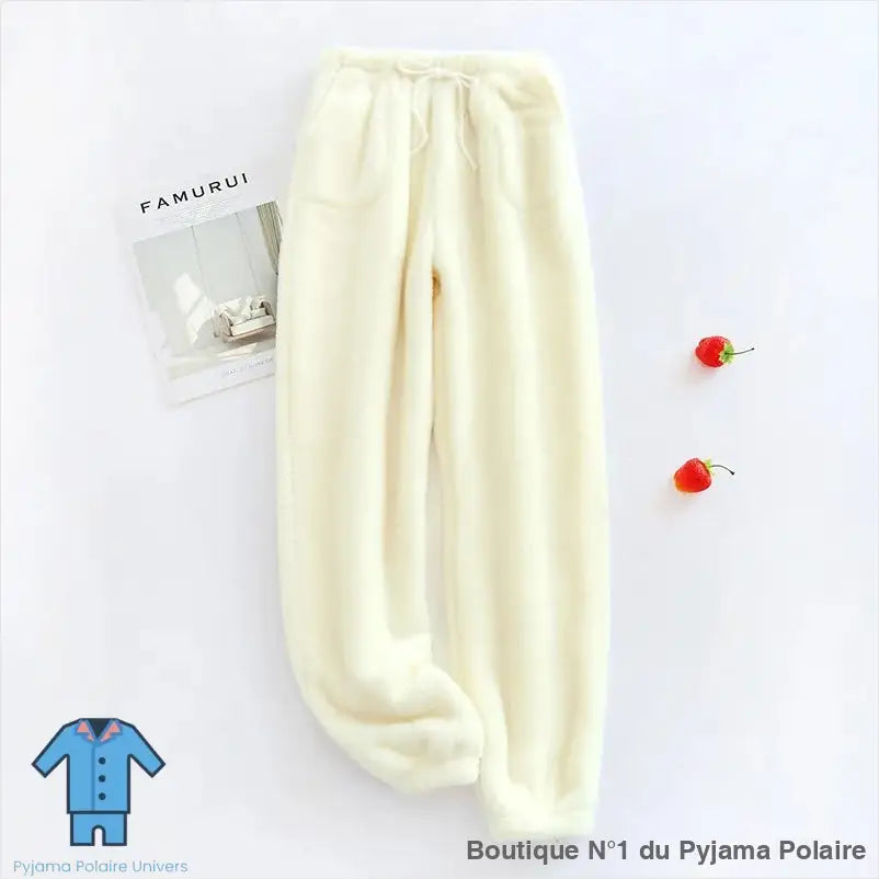 Bas de Pyjama Femme Polaire