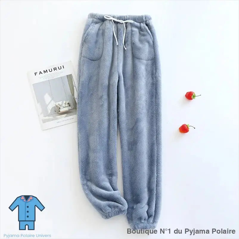 Bas de Pyjama Femme Polaire