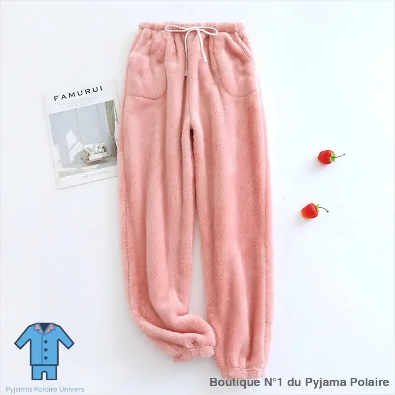 Pantalon de Pyjama Femme Polaire