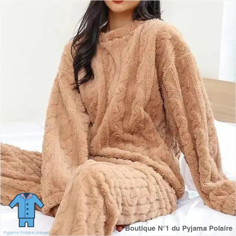 Pyjama Chaud Femme Polaire